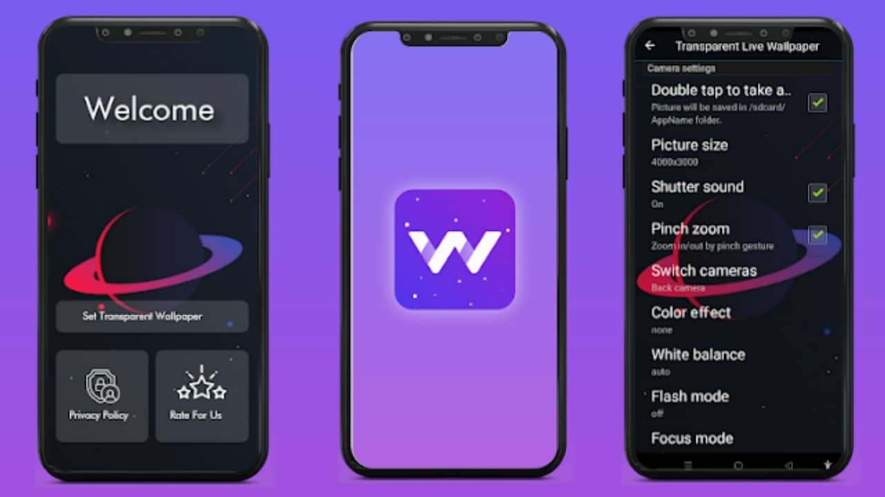 How to Use Transparent Pro Live Wallpaper App