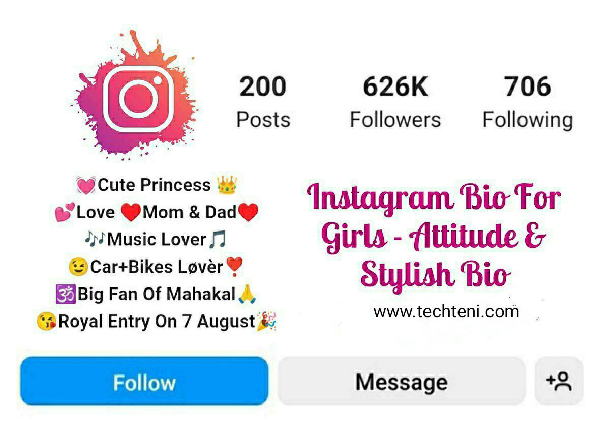 1000+ Best Instagram Bio For Girls Attitude & Stylish In 2024